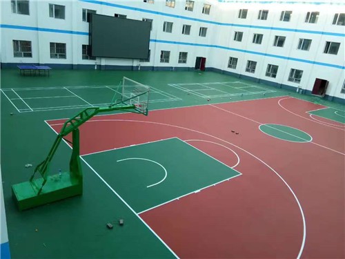 橡胶跑道案例沈阳某部队球场