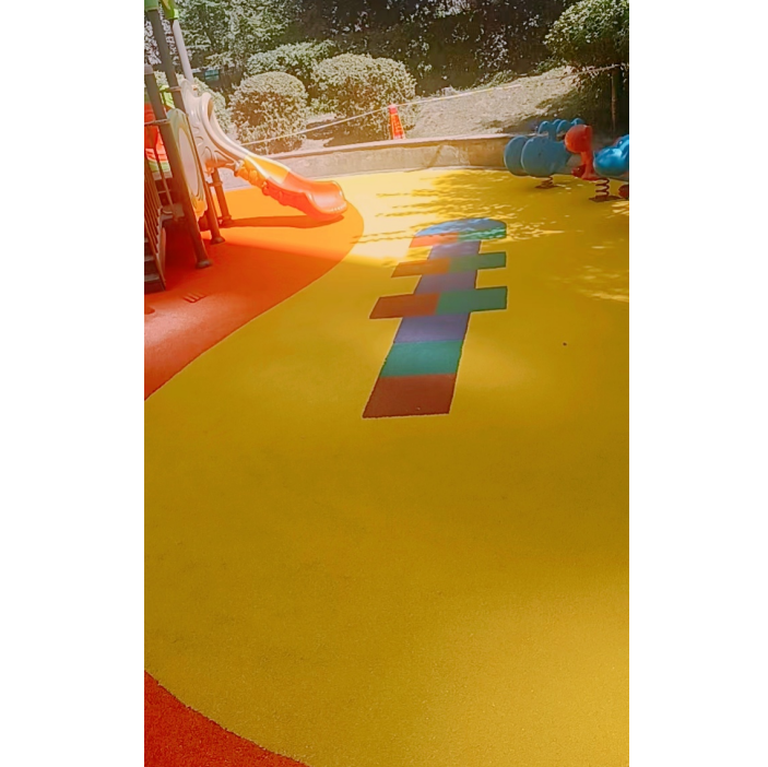 儿童游乐场塑胶地板实景图10